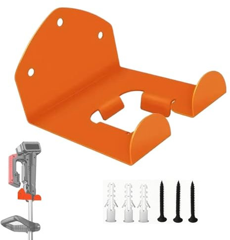 REGAPOG Support Debroussailleuse Mural，Porte DéBroussailleuse Murale，Support Outils Jardin，pour Garages, Jardins, Outils, PièCes, éQuipements