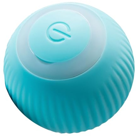 GALPADA Pelota de Juguete con Efectos Acústicos y Movimiento Automático Juguete Interactivo Estimula el Comportamiento de Caza Adecuado como Obsequio para Dueños de Gatos