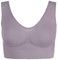UnsichtBra Bustier Damen BH ohne Buegel | Wohlfühl Bustiers Top | Bügelloser Soft Bra | Schlaf Still Sport Bralette in vielen Farben (wellbra_sngl)(M, PasLil)