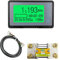 Candeon Indicatore Della Capacità Della Batteria, 8-120V 350A Monitor Batteria Coulomb Meter Voltmetro Amperometro, LCD Monitor per Batteria Con Allarme Di Bassa Tensione per Auto Barca Camper