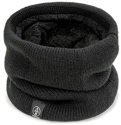 Schlauchschal Herren &Damen,Winter Loop Schal,Fleece Schal Schlauchschal für Frauen und Männer,Winter Multifunktional Winddichter Ski Halswärmer für Outdoor,Skifahren,Motorrad,Laufen,Radfahren