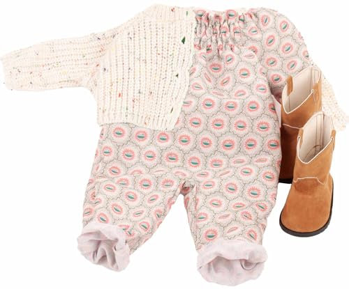 Götz 3403552 Kombination Cool Girl - Puppenbekleidung Gr. XL - 4-teiliges Bekleidungs- und Zubehörset für Stehpuppen 45 - 50 cm