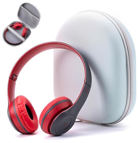 Hart Kopfhörer Tasche für JBL Tune 510BT 520BT 500 720 BT 770 NC 760 NC, Sony WH-CH520 Kopfhörer Bluetooth, mit Herausnehmbarem Innenfach, Universal Tragbare Reisekopfhörertasche Etui, Farbverläufe