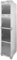 Seville Classics Schliessfachschrank, 38.1 x 45.7 x 183 cm (LxBxH), grau