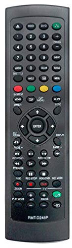 VINABTY Télécommande RMT-D248P remplacée pour enregistreur DVD/HDD Sony RDR-HXD870 RDR-HXD890 RDR-HXD970B RDR-HXD790 RDR-HXD995 RDR-HXD1070 RDR-HXD1090 RDR-HXD1095