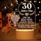 Vetbuosa Geschenke zur Perlenhochzeit - Acryl Nachtlampe Mit Romantischen Text, Perlenhochzeit Geschenk, Perlenhochzeit Deko, 30 Hochzeitstag Geschenk, Geschenk zum 30 Hochzeitstag