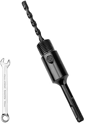 110 mm SDS Plus mandrin de prolongation et foret de centrage à 4 dents 8x110 mm, foret de perçage mural pour couronne de forage