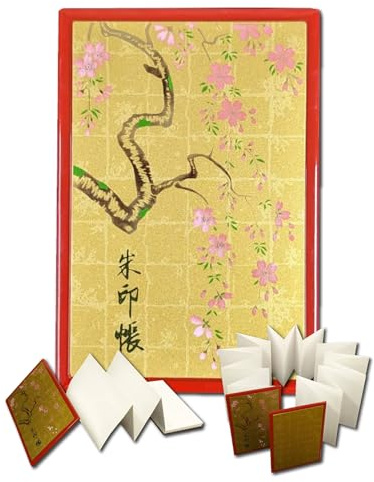 Btale Livre de tampons japonais Goshuincho – Essentiels de voyage au Japon 2026 – Carnet authentique fait main à couverture rigide pour tampons de temples et sanctuaires, journal et cadeau souvenir