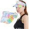 Liuer Visor Cap, Schirmmütze Herren und Damen,Sonnenhut Sonnenschild Unisex,Mode Sonnenblende Verstellbar,Schattenspender für das Gesicht,Schirmcap für Golf Tennis Radfahren Angeln Laufen