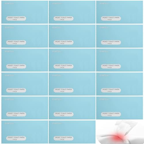 50 Stück einzeln verpackte feuchte Toilettenpapier-Feuchttücher; Mehrzweck-Spülbares Feuchttuch für Erwachsene; hautfreundliche Reise-Reinigungstücher für Zuhause, Büro, Outdoor, den täglichen