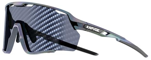 KAPVOE Occhiali da Sole Ciclismo Uomo Donna Sportivi Bici Mountain Bike MTB Bicicletta Baseball - K170