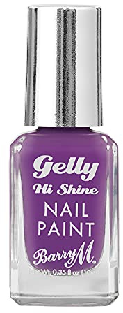 Barry M Gelly Nail Paint - Lilac Parma Violet