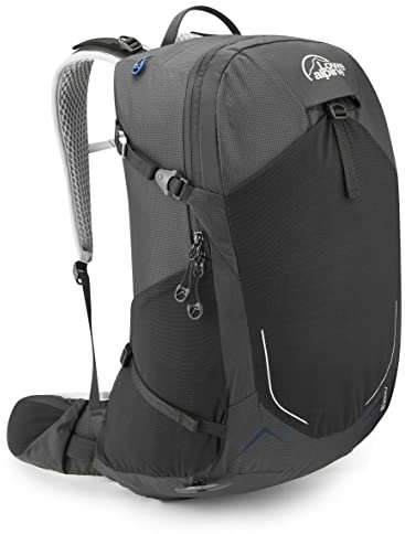 Lowe Alpine AirZone Trek Backpack for Day or Short Hikes, AirZone Trek 28 Liter, Black