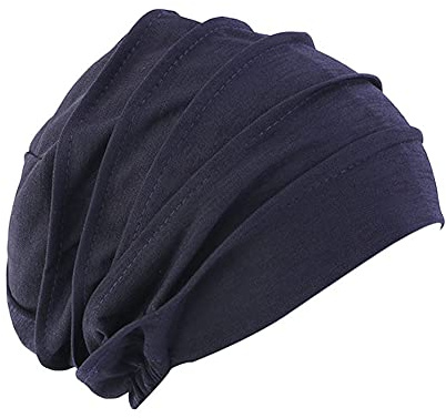 Chemo hatt hatt för kvinnor huvudduk, mjuk bomull slouchy bandana turban kemo, cancerkeps, hijab bonnet huvuddukar, halsduk hatt huvudbonad sovmössa, muslimsk kemoterapimössa, huvudduk