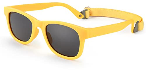 Hifot Sonnenbrille Kinder für Jungen und Mädchen, UV400 Schutz Polarisierte Baby Sonnenbrille, Flexible Kinder Sonnenbrillen Alter 2-7 Jahre