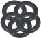 Basket Strainer Plug Waste Rubber Washer ONLY Seal for Kitchen Sink Plug 5PCS (FOR 78 79 80MM)