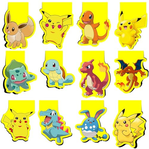 Magnet Magnetische Lesezeichen,12pcs Lesezeichen Magnetische,book marks for reading,für Klassenkameraden und Freunde