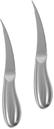 OFFSCH 2 Pz Taglia gamberetti tagliagamberi pelapatate per gamberi Strumento per Lo Sviluppo dei gamberi taglierina per la Pulizia della Linea di gamberi pulitore di gamberetti Silver