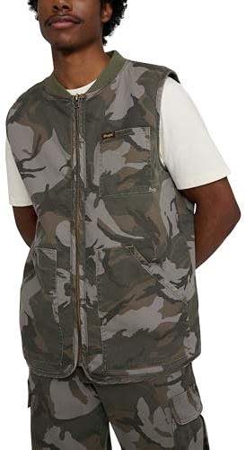Wrangler x Stranger Things Camo Vest, Battlefield Camo, XX-Large