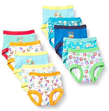 Coco Melon Amazon Exclusive Toddler Potty Training Pants with Stickers and Success Tracking Chart