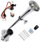 12V Hupe Lkw Hupe Luft Horn, Drucklufthorn Lufthorn Trumpet Air Horn mit Kompressor für alle 12V Fahrzeuge LKW Zug auto van boot motorrad usw (Integriertes Einzelrohr Luft horn, 12V)