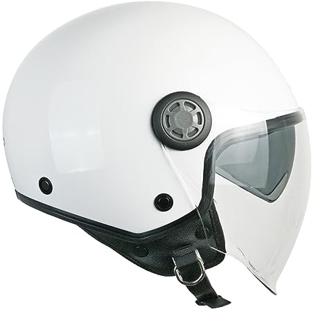 SKA-P Casco Abierto 1SHA Zen Mono Blanco, M (57-58 cm)