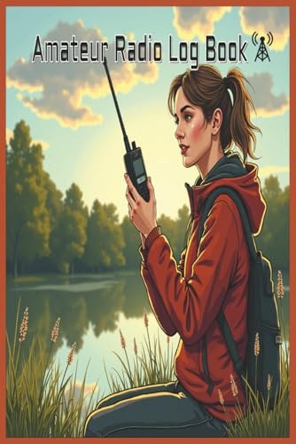 Amateur Radio Log Book: HAM Logbook With North American Band Plan for Quick Reference | Compact Size (6x9 in), 100 Pages | For Home and Field Operation