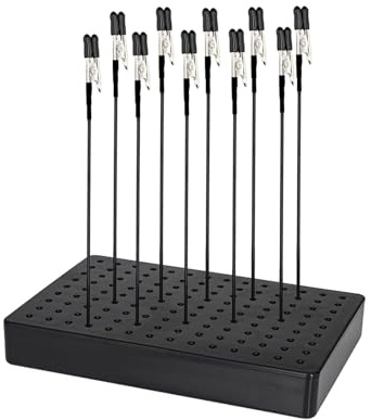 Set di supporti per pittura e clip stick per modellismo, strumenti di modellazione per opere d'arte dettagliate, supporto per base e clip per progetti artigianali