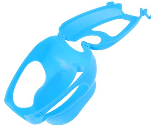 IMIKEYA Support Fixe pour Pigeons en Plastique Cadre pour Alimentation et Examen Oculaire Accessoires pour Oiseaux Utilisation en Pigeonnier