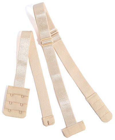 YARBAR Low Back Bra Extender 2 Hook Bra Strap Converter for Women Lady Backless Dress