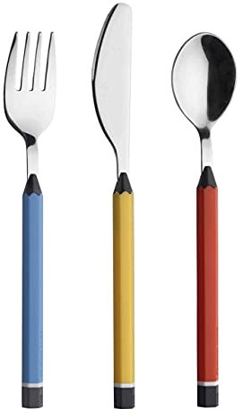 Pintinox Pencil kinderbesteck Set 3 teiliges , Edelstahl, nickelfrei