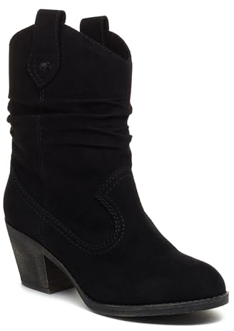 Rocket Dog Women's Sheriff Western Boot, Black, 5.5 UK