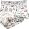 PLUMERI Kinderbettwäsche 100x135 + 40x60 100% Baumwolle Weiche & Farbenfrohe Bettwäsche für Babys Mädchen & Jungs Hochwertiges Set mit Reißverschluss YKK Kissenbezug. Muster - Bauernhof & Tiere