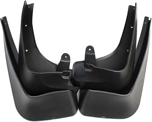 4 pièces Garde-Boue Voiture pour BMW Série 7 F01 F02 740li/750/760 2010-2016, ABS Rigide Anti-Corrosion, Avant/Arrière, Protection Anti-Projections, Anti-Corrosion, Installation Facile Sans Perçage