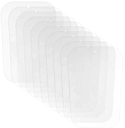 Asyduey 5 Paia (10 Fogli Da 16 Pollici) Inserti per Stivali Forma Shaper Stivali Alti Supporto per Donne e Uomini Colore Trasparente