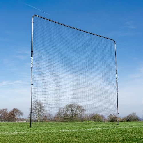 QuickPlay 12x12 Football Barrier Net - Ball Stop Backstop, Socketed