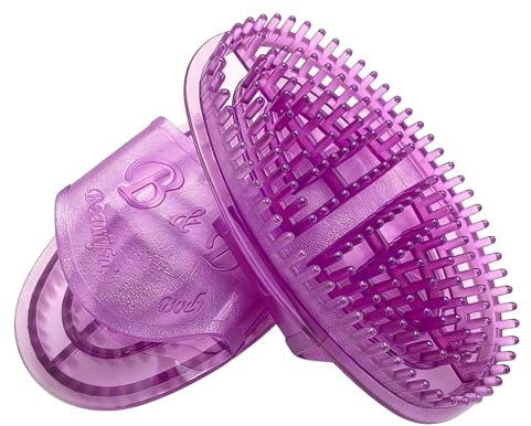HORREX 2 Piezas Professional Meridian Brush, Cepillo de Masaje, Cepillo de Meridianos Cuerp, Masajeador Corpora, Utilizado para Masajear Meridianos, Adelgazar y Moldear el Cuerpo