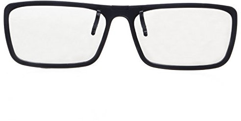 fivekim Clip-onLunettes Circulaires Passives Polarisées 3D pour TV Real 3D Cinema 0.22Mm Carré Vibration Clip Lunettes 3D