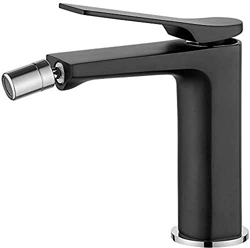 Ibergrif Praga - Mitigeur de Bidet, Robinet de Lavabo, Noir