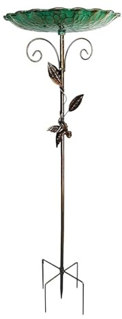 Baño para Aves 76 cm de Altura, Bebedero Decorativo
