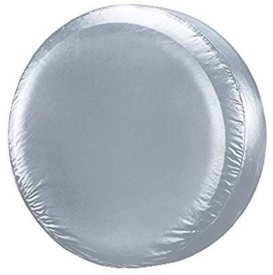 Etopar Silver Spare Tire Cover 17 inch Wheel Tyre for all Diameter (80cm-83cm/32) Trailer Car Truck PVC Waterproof Dustproof Protection
