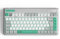 iQunix OG80 WORMHOLE Mechanical Keyboard(UK Layout), TKL 84 Keys Wireless 2.4GHz/Bluetooth 5.1/Wired USB-C Gaming Keyboard with Storage Slot RGB Backlit, Tilted F-Row Hot-Swappable Cherry MX Blues