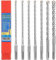 KapStrom 7-teiliges SDS Plus-Hartmetallbohrer-Set (6/8/10/12/14 mm) für Bohrhämmer und Schlagbohrmaschinen, Wolframspitze für Beton und Ziegelmauerwerk