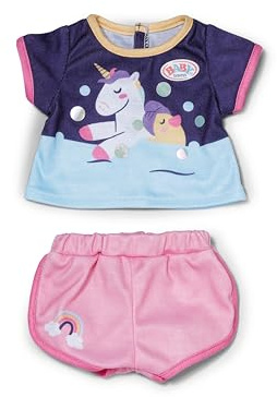 BABY born Einhorn-Kurzpyjama für 43 cm Puppen
