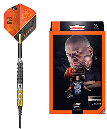 Target Darts - Raymond van Barneveld RVB 95 4. Gen. 95% Wolfram Softdarts-Set Dartpfeile (18 g)