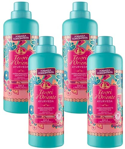 sarcia.eu Tesori d'Oriente Ayurveda konzentrierter Weichspüler 760 ml (Ayurveda, x4)