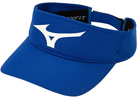 Mizuno Damen Visier, Royal-White, Einheitsgröße