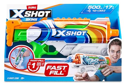 Zuru X-Shot Fast Fill Skins Hyperload Water Blaster (ZU11854)