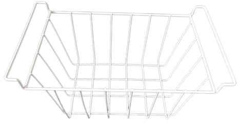 Sharplace Panier de congélateur, séparateur d'organisation de Garde-Manger avec poignée, Panier de Rangement en Fil métallique pour Appartement, 40CM