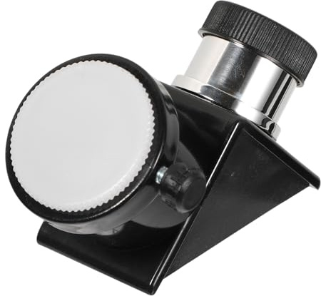 Toddmomy Espejo Diagonal de 90 Grados para Telescopio Catadióptrico, Accesorio de Plástico Negro de 0.965 Pulgadas, Fácil Instalación y Construcción Resistente Varios Estilos